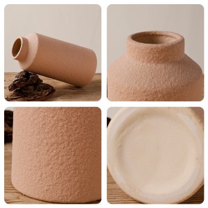 Vintage Abstract Ceramic Vase for Home Decor