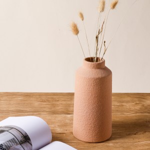 Vintage Abstract Ceramic Vase for Home Decor
