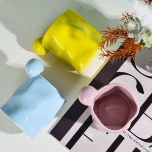Irregular Creative Ceramic Coffee and Milk Mug