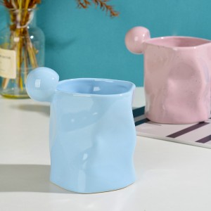 Irregular Creative Ceramic Coffee and Milk Mug