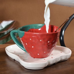 Glazed Ceramic Coffee and Tea Drinking Cup