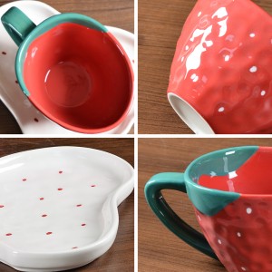 Glazed Ceramic Coffee and Tea Drinking Cup
