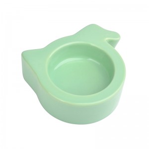 ODM Table Ceramic Dog Head Shaped 75mm Candle Holder Votive Holder