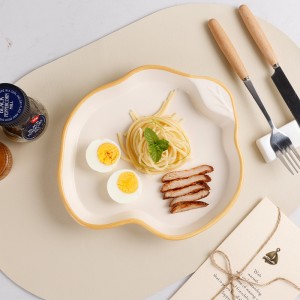 Handmade Glazed Stoneware Dinner Plate Set