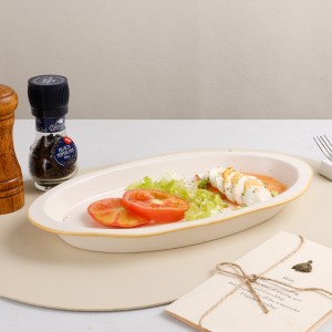 Handmade Glazed Stoneware Dinner Plate Set