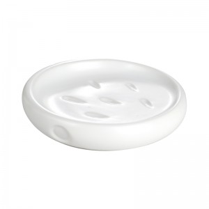 5-Piece Glazed Intaglio Ceramic Modern Bathroom Accessories