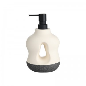 Home Hotel 5-Piece Kiln-Varnished Glazed Modern ODM Ceramic Bathroom Set