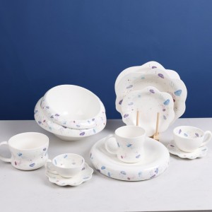 Modern Ceramic Mug, Plate and Dinner Set
