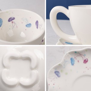 Modern Ceramic Mug, Plate and Dinner Set