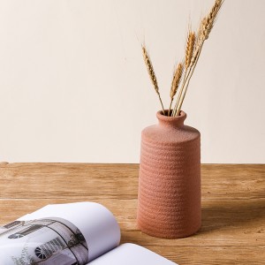 Artistic Matte Ceramic Table Vase for Home Decor