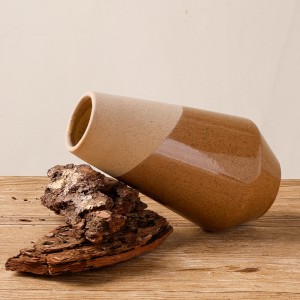 Modern Matte Ceramic Vase for Dried Flower Arrangements