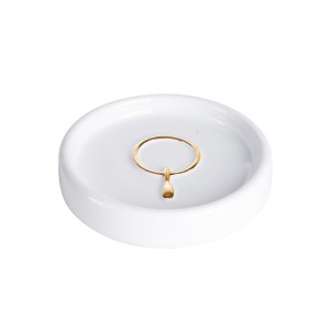Luxury White 3-Piece Ceramic Bathroom Set for Hotels