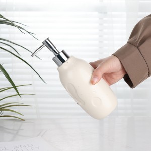 Factory Supplier 5-Piece Soap Dispenser Soap Dish Tumbler Ceramic Bathroom Sets