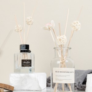 Fashion Decoration Christmas Accessories Handmade Reed Diffuser Rattan Ball