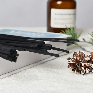 Customized Home Decoration Air Freshener Black Fragrance Rattan Reed Stick Aroma Diffuser and Reed Diffuser