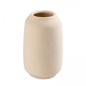 Retro Matte Ceramic Flower Vase for Home Decor