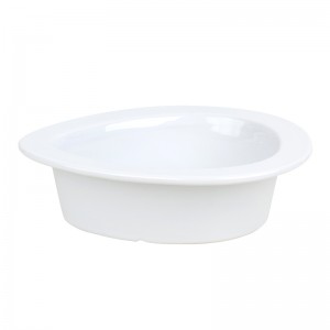 Hand-Made Glazed Personalized Ceramic Waterdrop-Shaped Salad Bowl