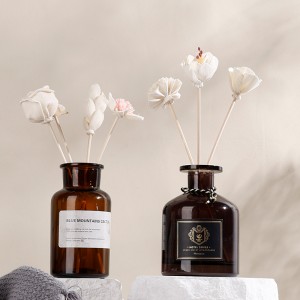 Christmas Decoration Customized Handmade Perfume Fragrance Oil Diffuser Sola Flowers
