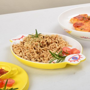 Decoration Stoneware Ceramic Dinnerware Tableware Bowl and Plate Set for Valentine’s Day