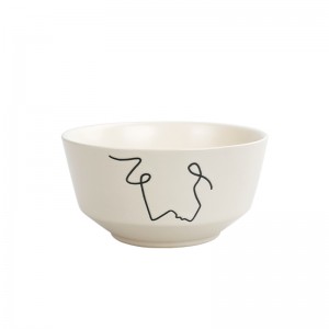 Modern Silk Print Ceramic Bathroom Accessory Set