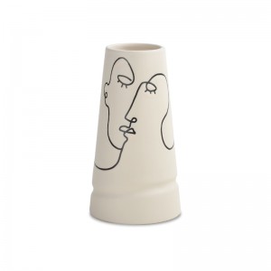 Modern Silk Print Ceramic Bathroom Accessory Set