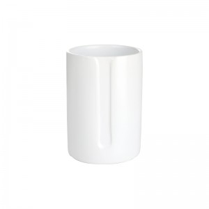 Factory Supplier Hotel Washroom White 4-Piece Soap Dispenser Soap Dish Set Bathroom Ceramic