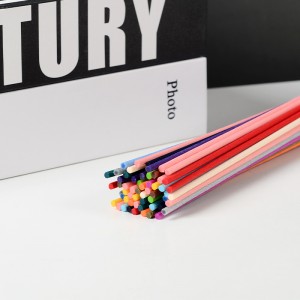 Custom Colorful Decorative Diffuser Wick Polyester Fiber Sticks