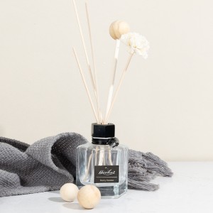 Wood Bead Reed Diffuser with Rattan Sticks