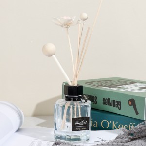 Wood Bead Reed Diffuser with Rattan Sticks