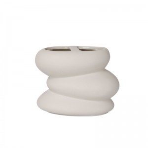 Natural 6-Piece Ceramic Bathroom Accessory Set