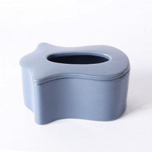 Bathroom Accessories Cover Paper Holder Handmade Ceramic Home Good Tissue Holder Box