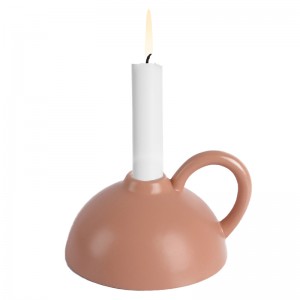 Desktop Teapot Shape Glazed Ceramic Tea Light Candle Holders