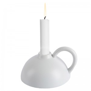 Desktop Teapot Shape Glazed Ceramic Tea Light Candle Holders