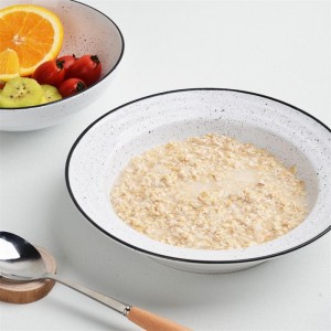 Factory Modern ODM Handmade Stoneware Dinnerware Kitchen Tableware for Hotel Restaurant