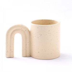 Arch Handle Design Nordic Personalized Creative Coffee Mugs Custom Logo Ceramic Cup