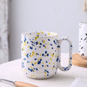 New Design Nordic Personalized Creative Dot Coffee Ceramic Mug
