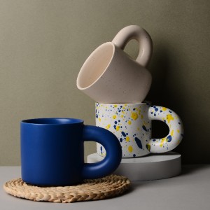 Factory Customised Glazed Handmade Ceramic Coffee Tea Mug