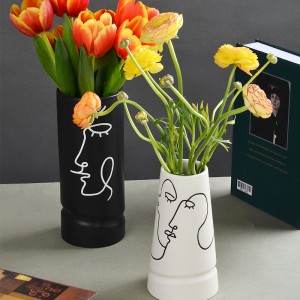 Modern Decorative Novelty Cermaic Vase for Flower Arrangement