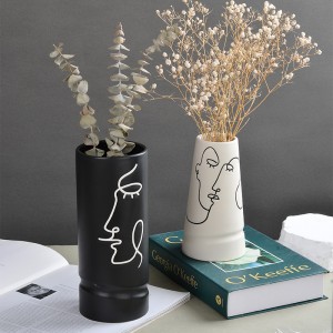 Modern Decorative Novelty Cermaic Vase for Flower Arrangement