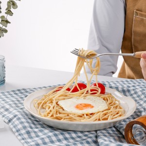 Modern Stoneware Dinnerware Plates and Dishes Set