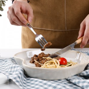 Modern Stoneware Dinnerware Plates and Dishes Set