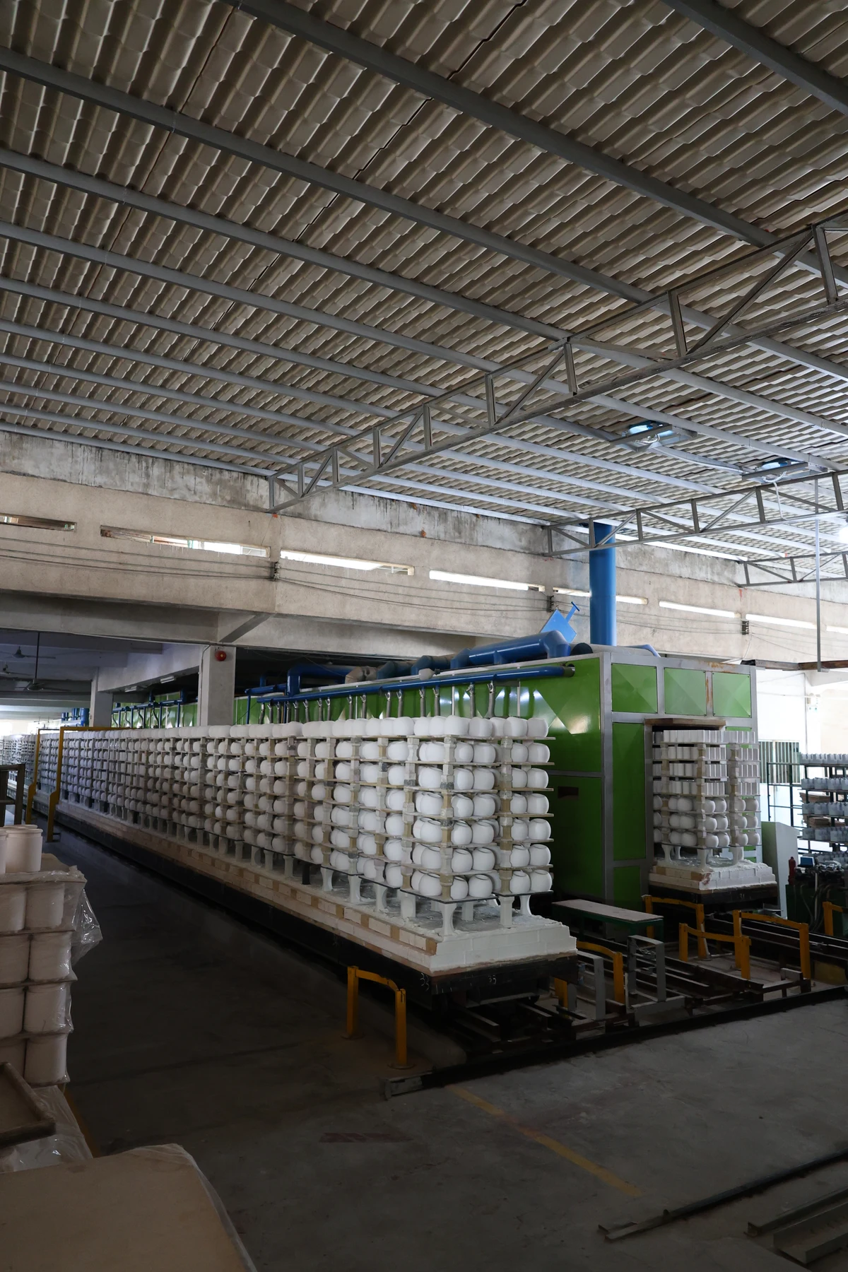 Original current YST kiln and ceramic production workshop photograph